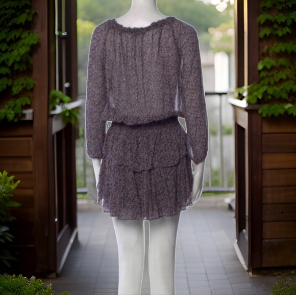Loveshackfancy Popover Georgette Mini Dress XS - Picture 7 of 9